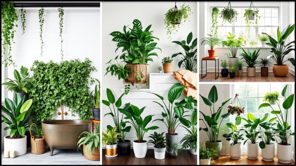 7 Fresh Interior Design Ideas Using Houseplants