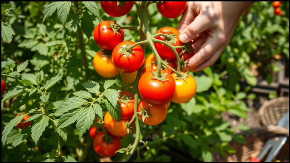 Unlock the Secret to Healthier Tomatoes with This Pruning Guide 4 A Harvest of Beauty and Flavor Awaits