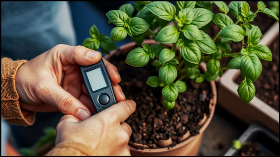 Why Your Basil Plant Is Drooping—and The Simple Fixes to Revive It Fast 3 Checking Soil Moisture