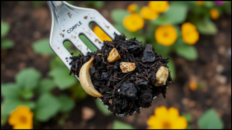Composting Banana Peels