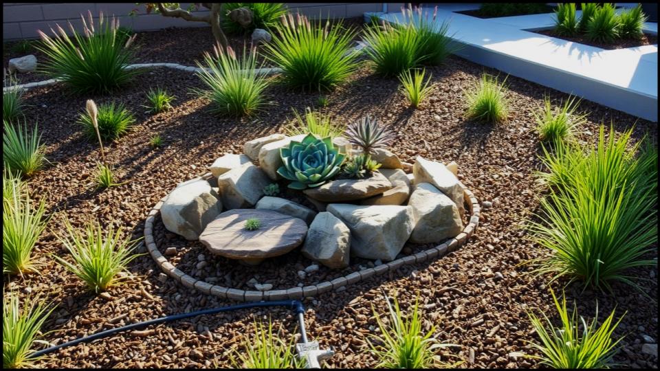 7 Easy Xeriscaping Ideas That Make Your Front Yard Look Amazing—No Sprinklers Needed 3 Embrace Smart Design with Hydrozoning