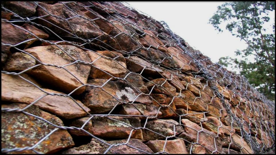 Gabion Wall Feature