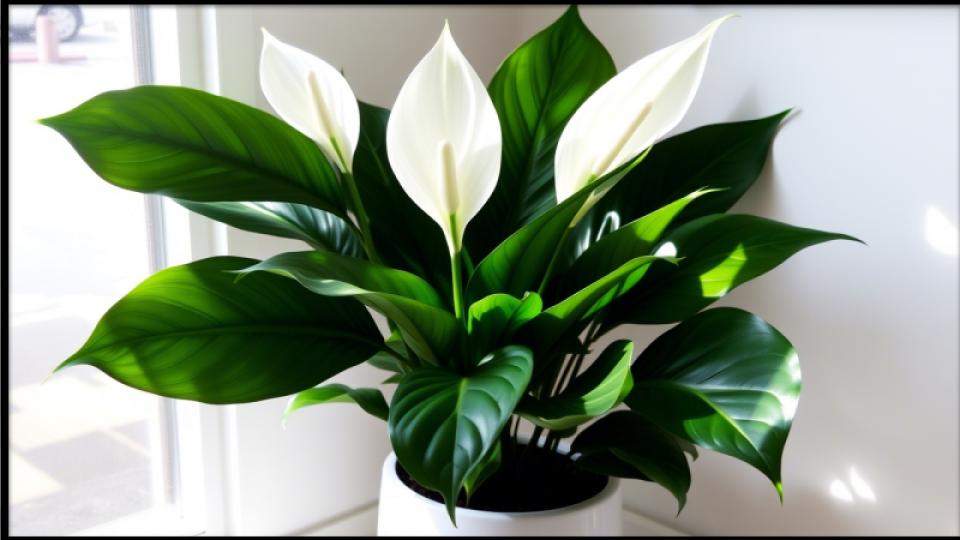Graceful Peace Lily