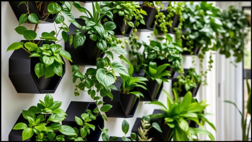 Living Masterpiece with a Vertical Garden