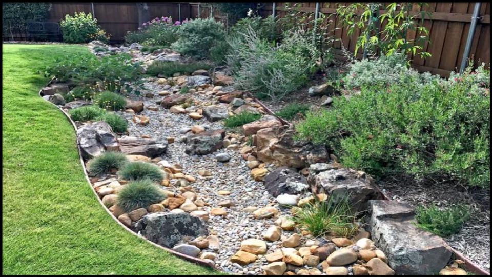 Meandering Dry Creek Bed