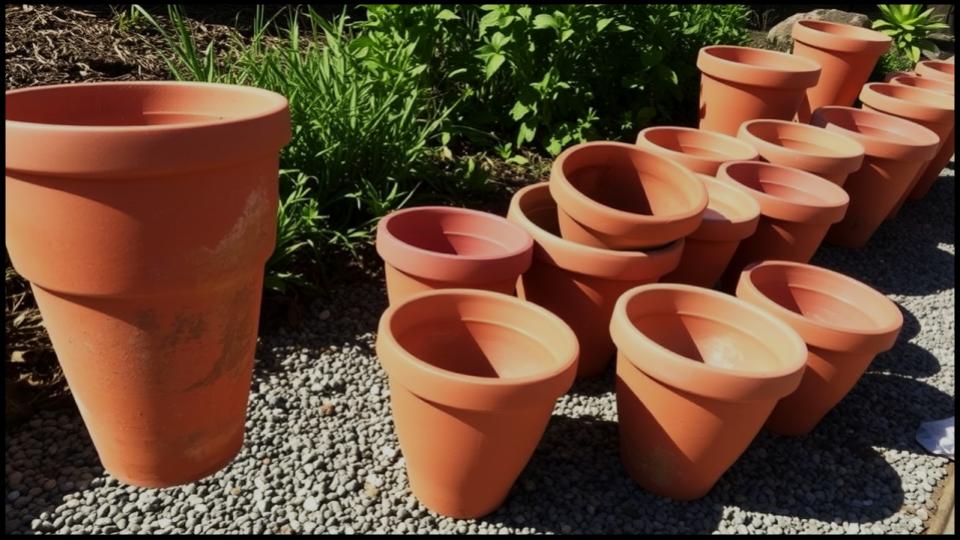 The Two-Step Cleaning Trick That Will Revive Your Old Terra-Cotta Pots 3 Rinse and Sun Dry