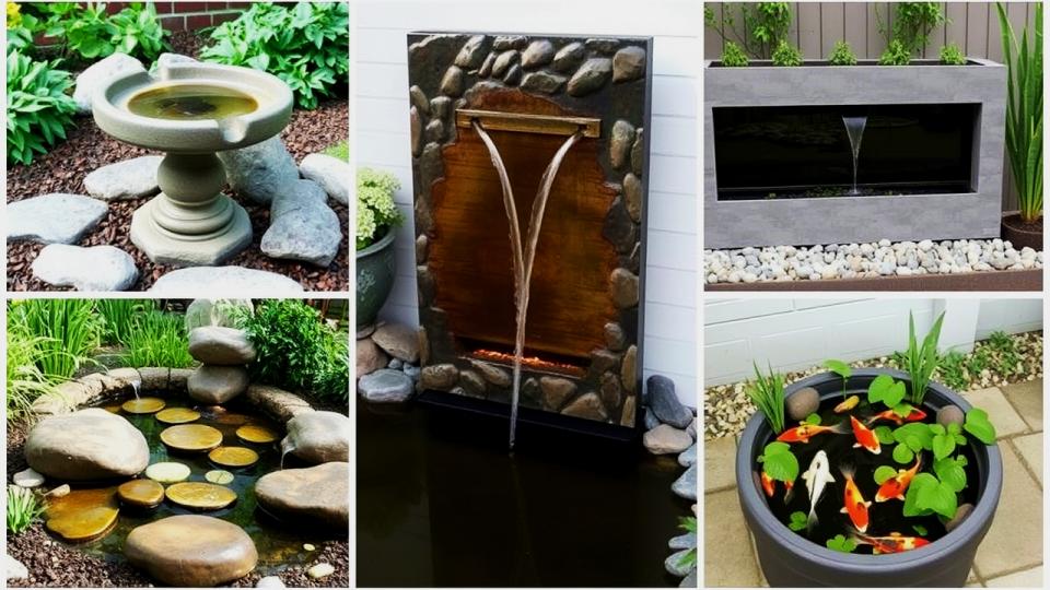 These 15 Garden Water Features Will Make You Fall in Love with Your Garden Again 2 Simple & Small Garden Water Ideas