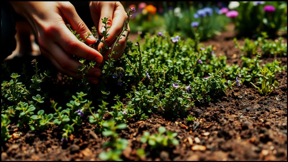 Grow Creeping Thyme the Easy Way—Fragrant, Beautiful, and Bee-Friendly 3 Starting from Plants