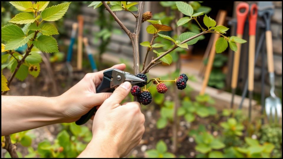 The Ultimate Guide to Growing Blackberries Indoors for Nonstop Fruit All Year 4 The Art of Pruning