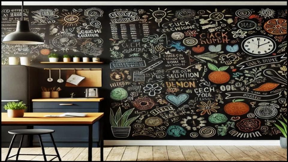 The Ever-Changing Chalkboard Wall