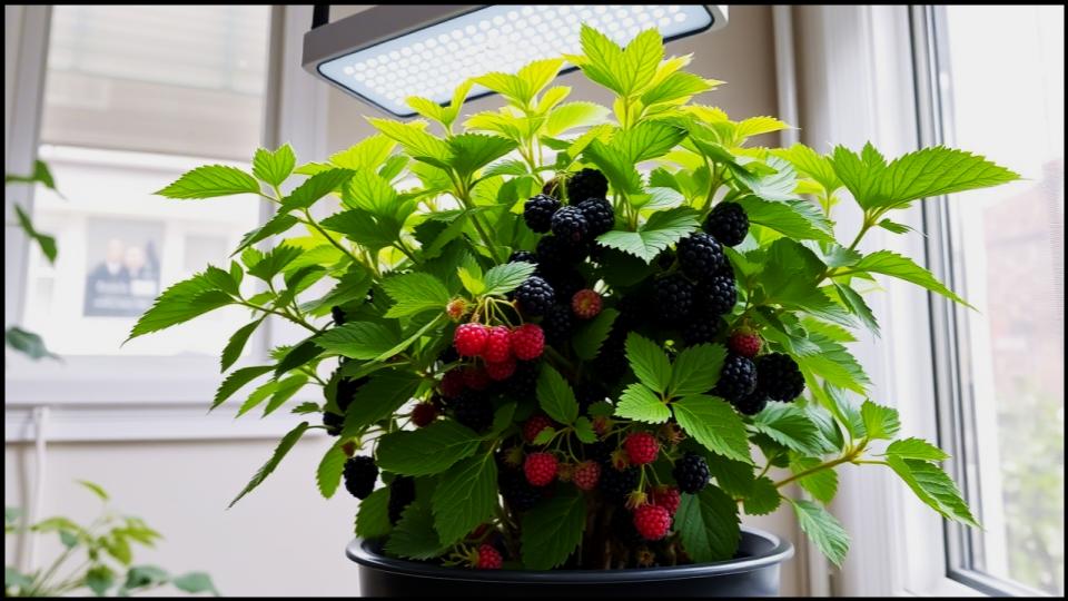 Growing Blackberries Indoors