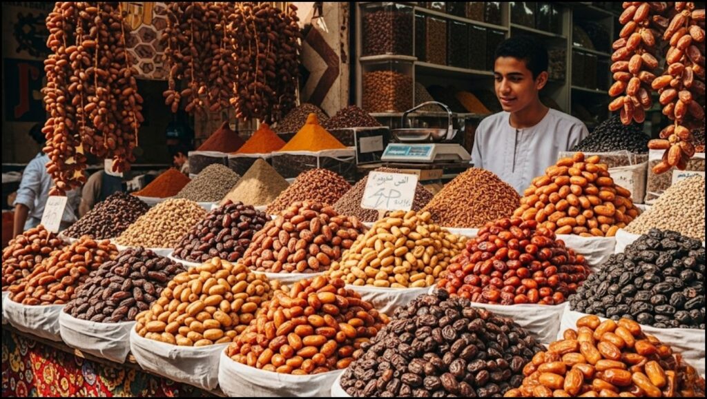 Cairo piled high with different varieties