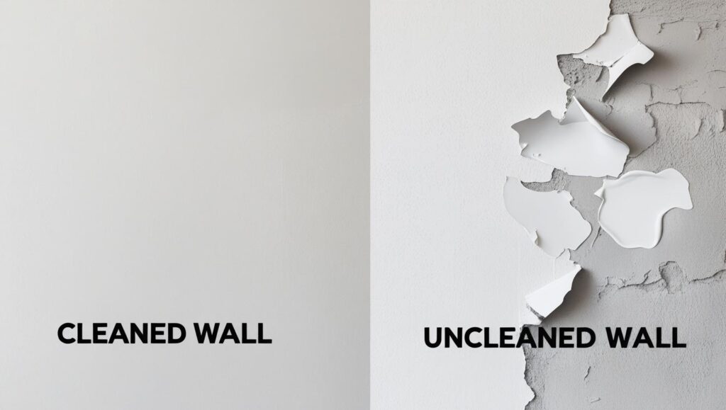 Comparing two wall sections side-by-side