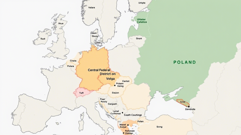 The Unsung Leader: Which Country is Famous for Producing the Most Blackcurrants? 3 Europe highlighting the key blackcurrant cultivation regions in Russia