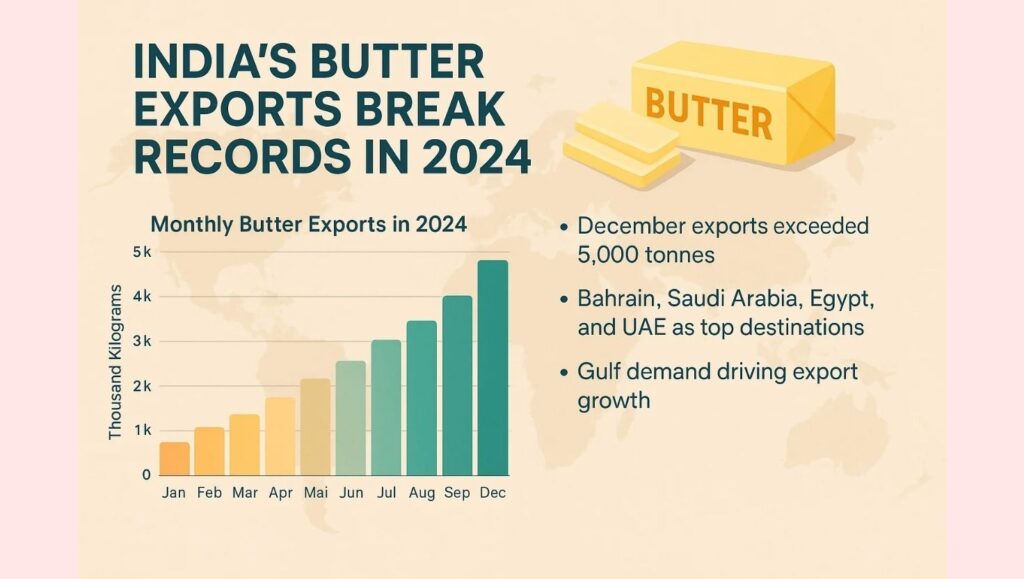 India's Butter Exports