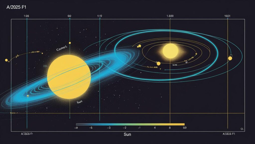A New Visitor from Deep Space: What Scientists Know About Interstellar Object A/2025 F1 2 Interstellar object A_2025 F1 through the solar system