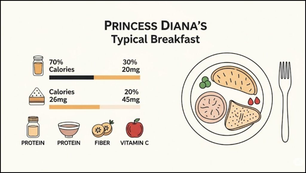 Why Princess Diana's Breakfast Embodied a Modern Approach to Health 2 Nutritional Value of Princess Diana's breakfast