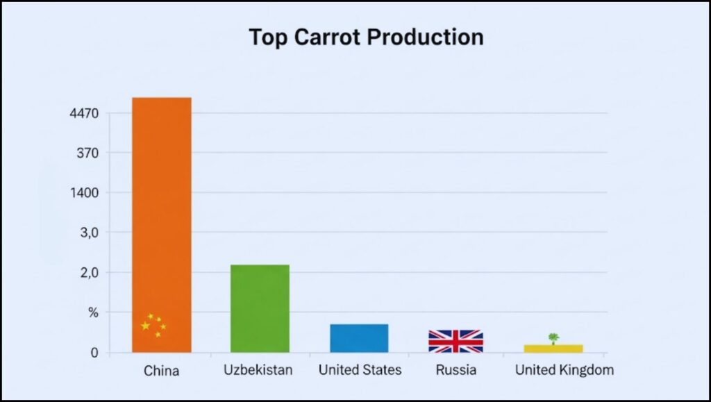 Top Carrot Production Countries