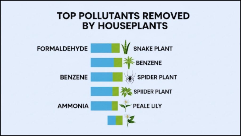 Top Pollutants Removed by Houseplants