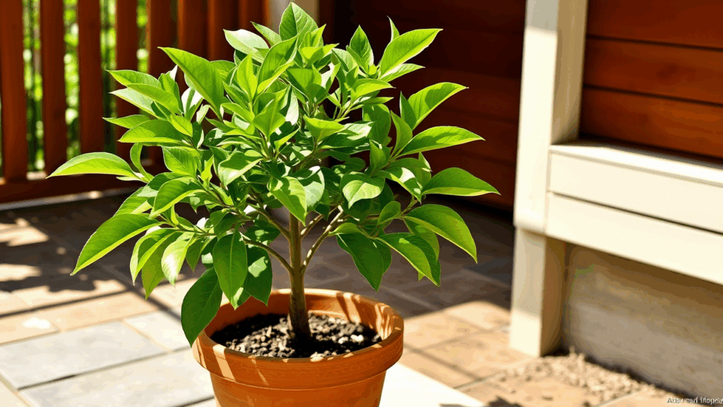 The Cream of the Crop: Exploring the Country Famous for Producing the Most Avocados 3 avocado tree planted in a large terracotta pot