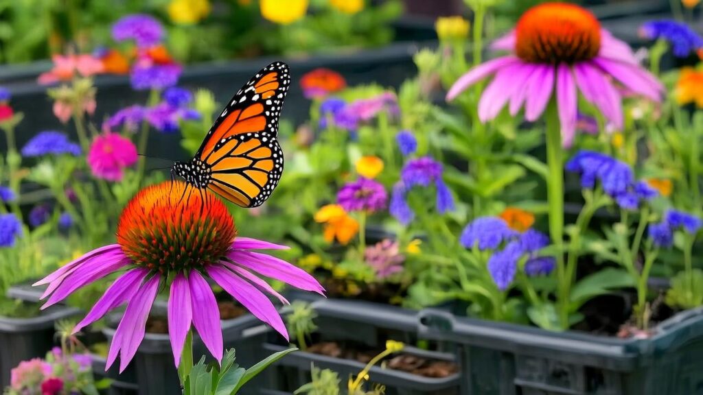 Creating a Pollinator Haven: 9 Beautiful Container Garden Plants That Attract Butterflies 1 Beautiful Container Garden Plants That Attract Butterflies