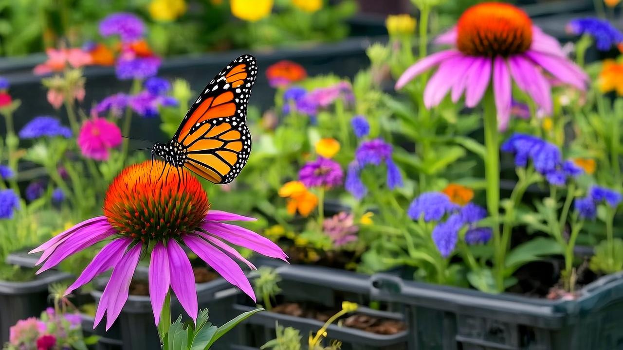 Beautiful Container Garden Plants That Attract Butterflies
