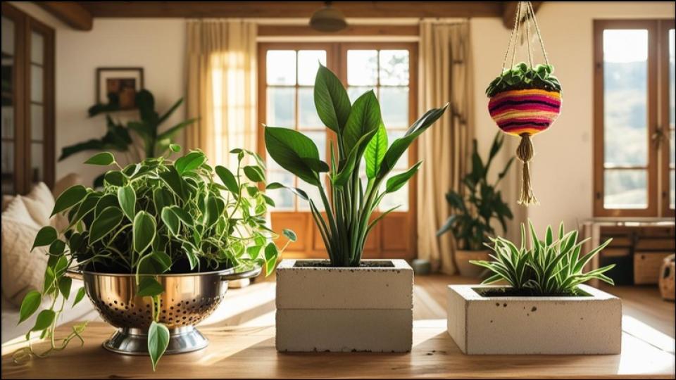 Creative indoor planter ideas