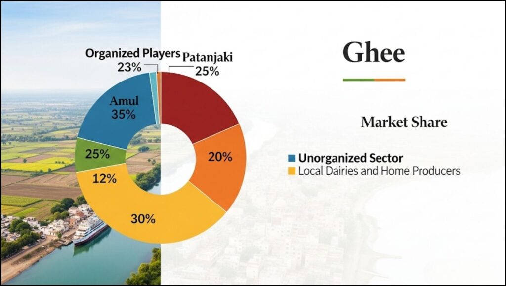 ghee market structure in India