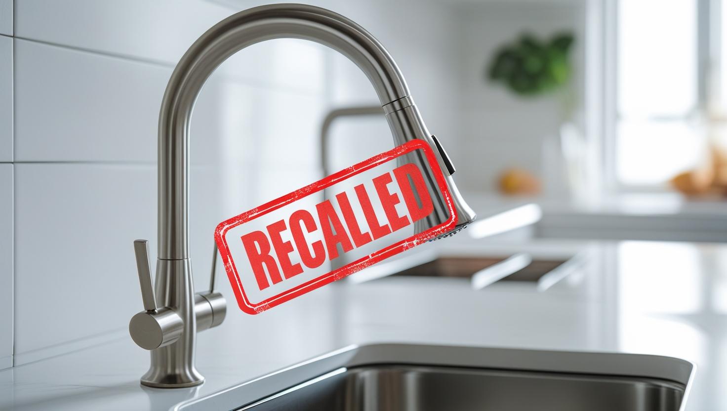 Kitchen Faucets Sold on Amazon Recalled