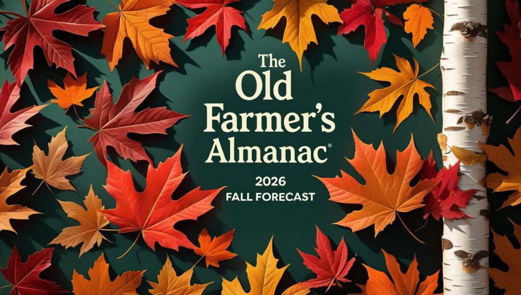 As 234th Edition Arrives, Old Farmer's Almanac Fall Forecast Calls for "Steamy" Autumn Conditions 1 Old Farmer's Almanac Fall Forecast