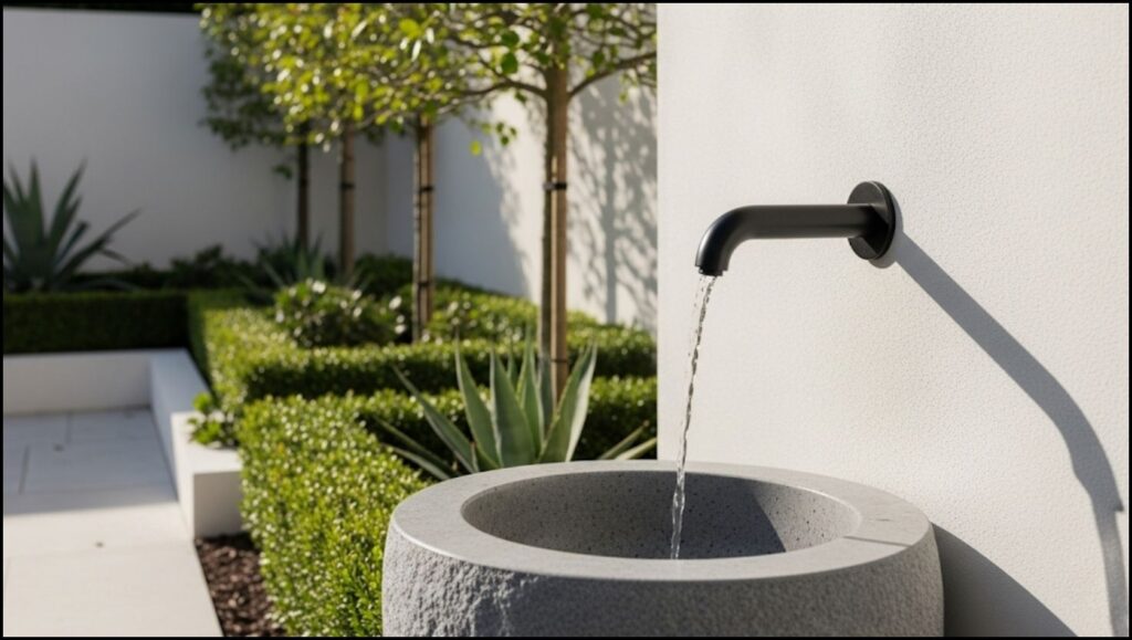 The Functional Fountain: 7 Outdoor Plumbing Ideas Redefining Garden Aesthetics 1 Outdoor Plumbing Ideas