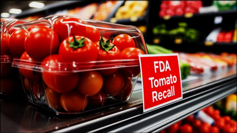 FDA Expands Major Tomato Recall Nationwide Over Severe Salmonella Risk 1 Tomato Recall