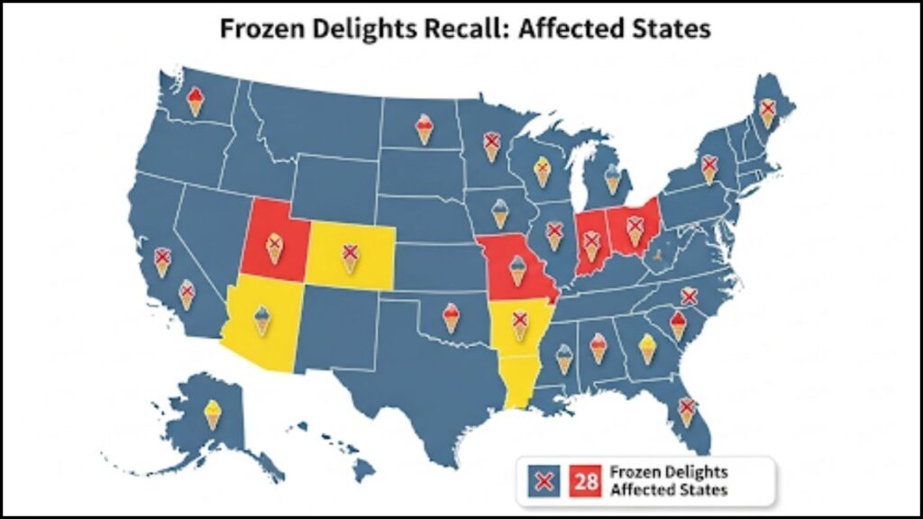 Frozen Delights Recalls Cosmic Caramel Crunch Ice Cream Over Metal Fragment Fears 2 Affected States after Recalls