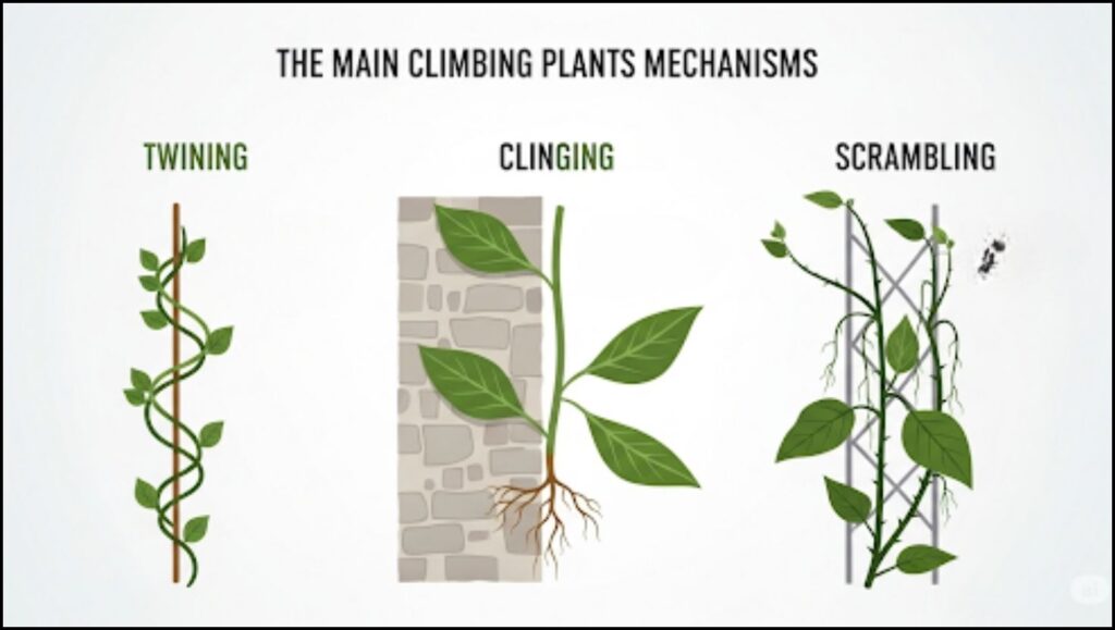 Experts Explain How to Train Climbing Plants for Fences Amid Urban Greening Trends 2 Climbing Plants Mechanism
