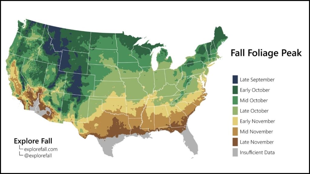 The Science and Forecast Behind the 2025 Fall Foliage Season 2 U.S. maps fall foliage in 2025
