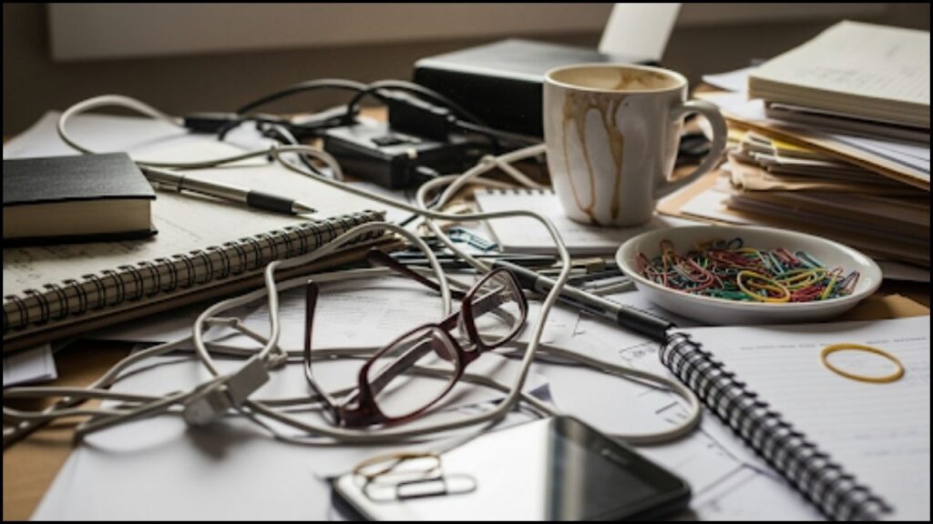 A Guide to Recognizing and Removing the Most Common Desk Clutter 1 Desk Clutter