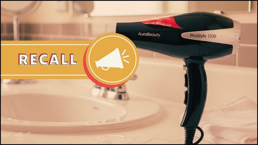 Hair Dryers Recalled