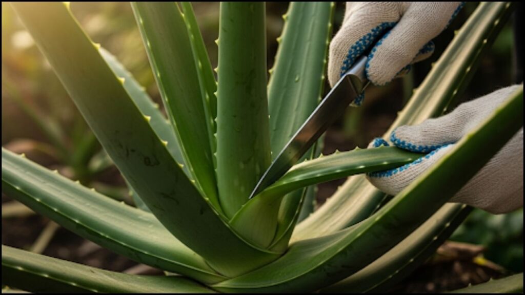 The Limit for Harvesting Aloe Vera: When Cutting Leaves Threatens Plant Health 1 Harvesting Aloe Vera