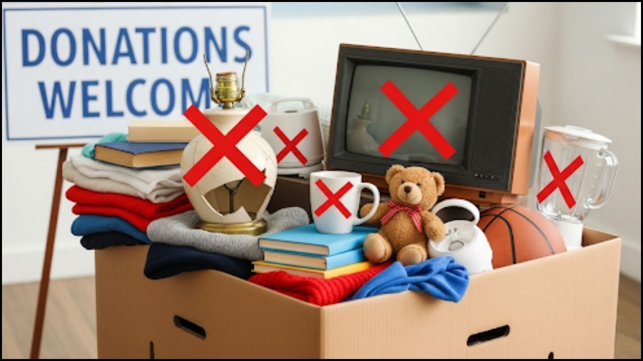 Household Items You Should Never Donate