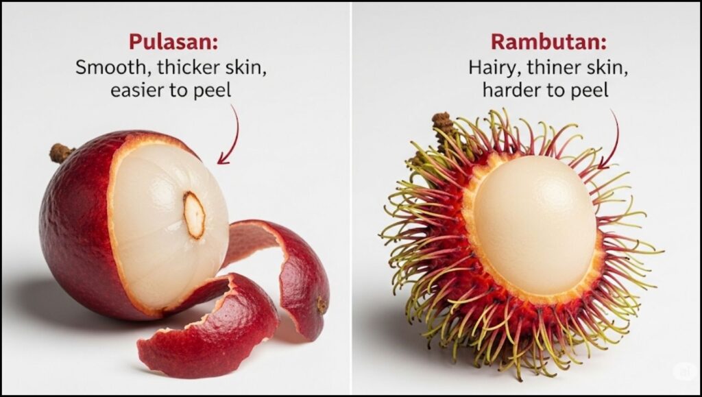 key differences in appearance