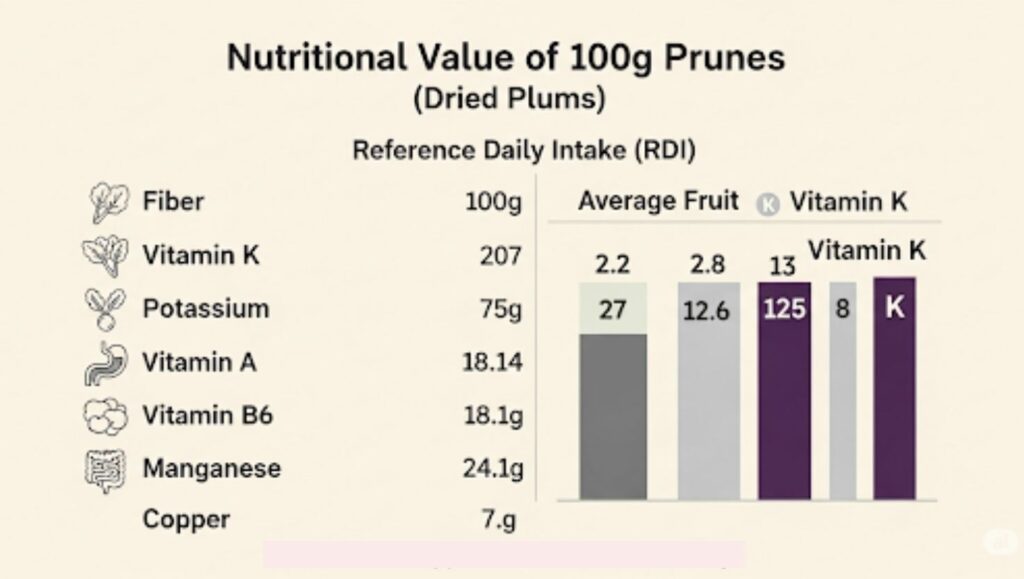 key nutrient values