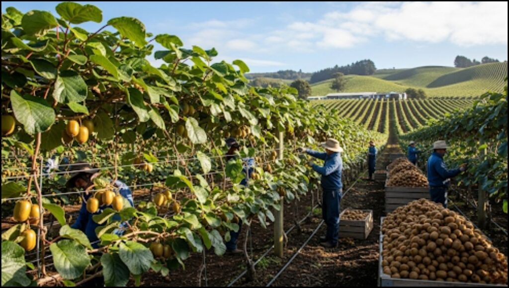 Leading the Vine: An Overview of the World's Largest Kiwi Production 1 Kiwi Production