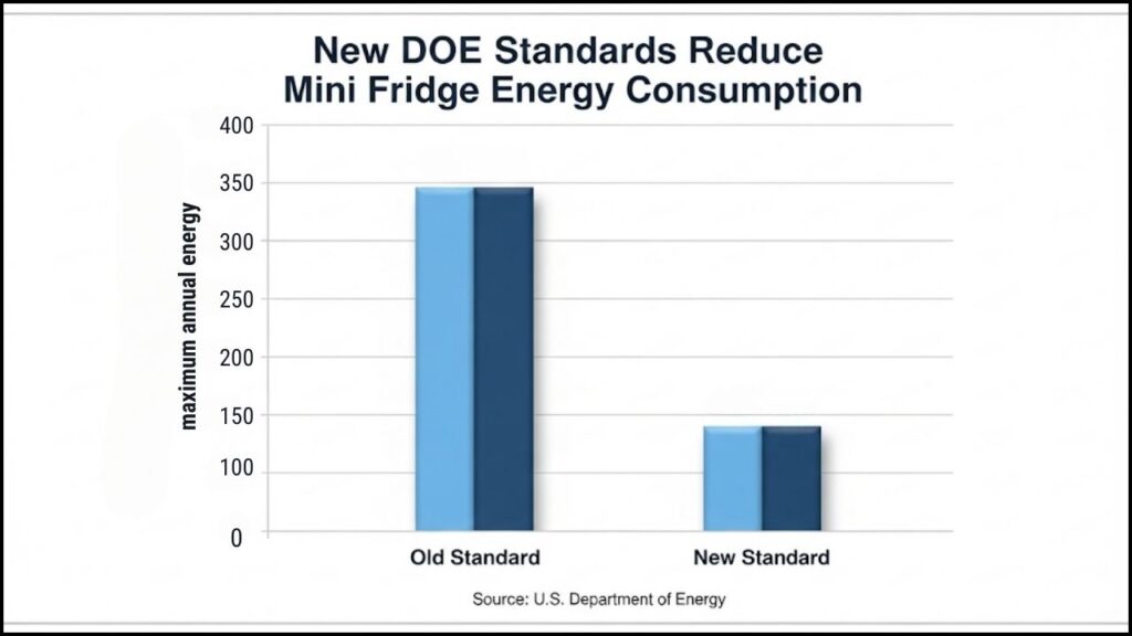 New Efficiency Standards and Shifting Lifestyles Reshape the U.S. Mini Fridge Market 2 maximum annual energy