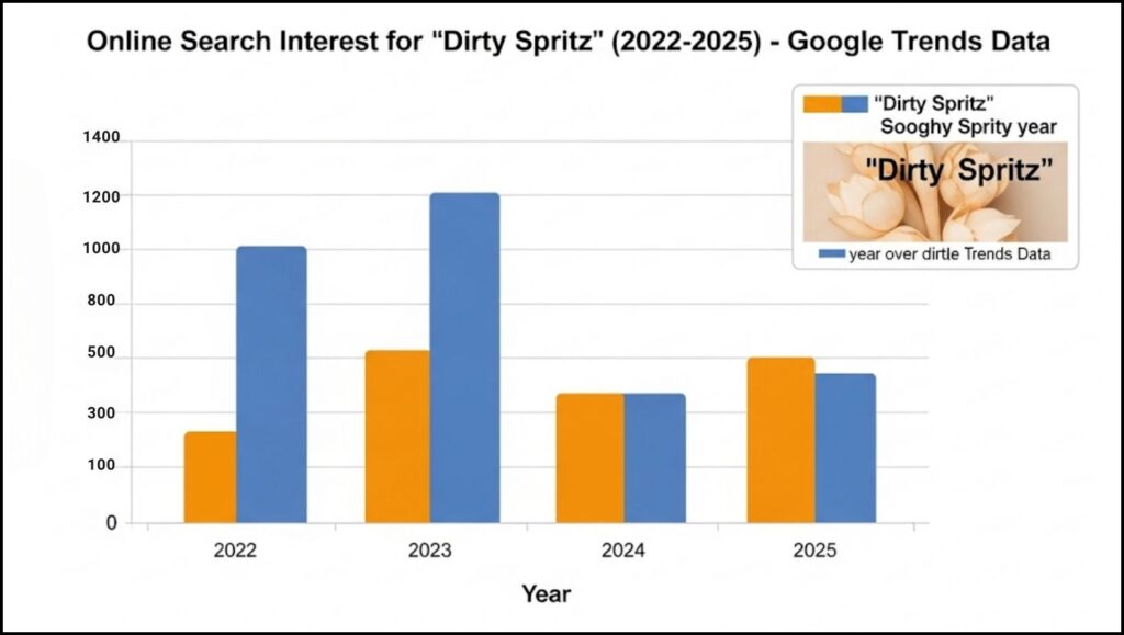 How the Dirty Spritz Has Become the Summer’s Most Unexpectedly Popular Drink 2 online search interest