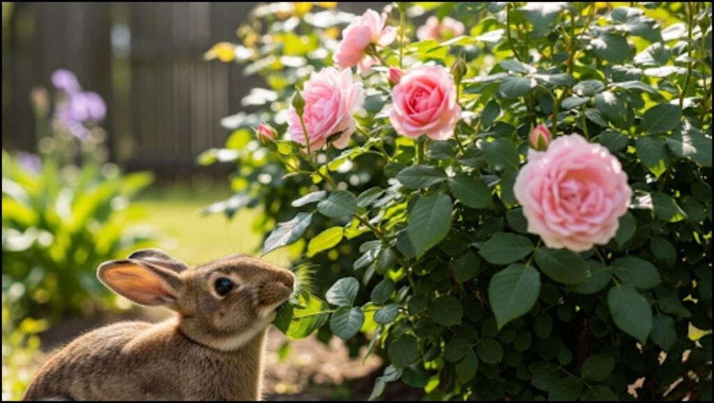 Stopping Rabbits from Eating Your Roses