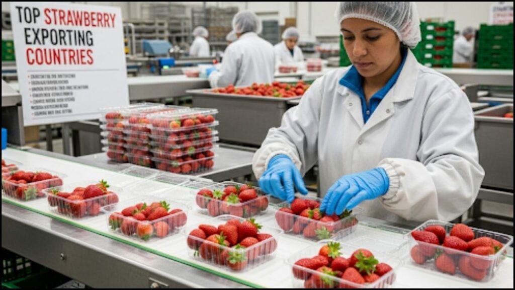Top Strawberry Exporting Countries