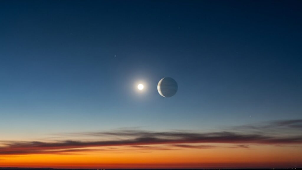 Venus-Jupiter Conjunction