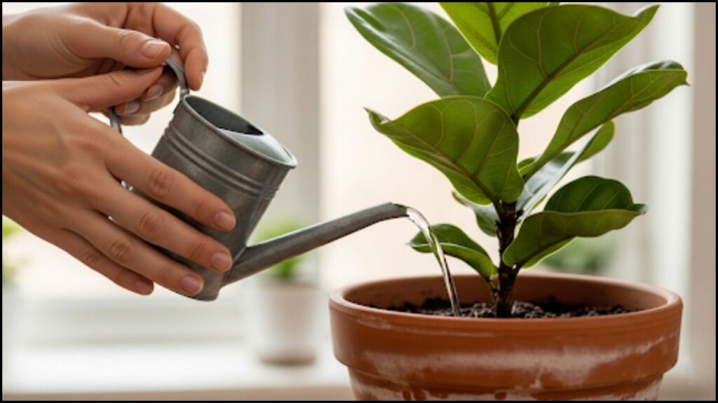 Watering Indoor Plants Correctly